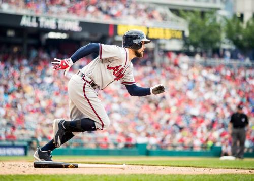 Ender Inciarte Baserunning photograph, 2017 June 14