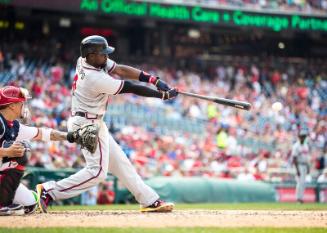 Brandon Phillips Batting photograph, 2017 June 14