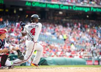 Brandon Phillips Batting photograph, 2017 June 14