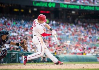 Trea Turner Batting photograph, 2017 June 14