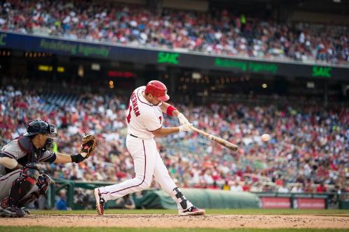 Ryan Zimmerman Batting photograph, 2017 June 14