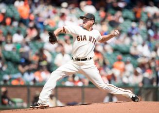 Matt Moore Pitching photograph, 2017 April 27