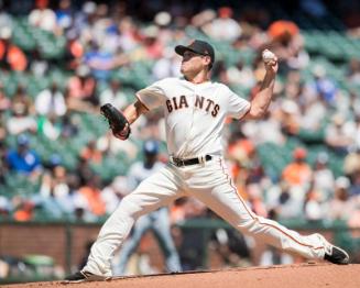 Matt Moore Pitching photograph, 2017 April 27