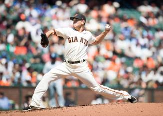 Matt Moore Pitching photograph, 2017 April 27