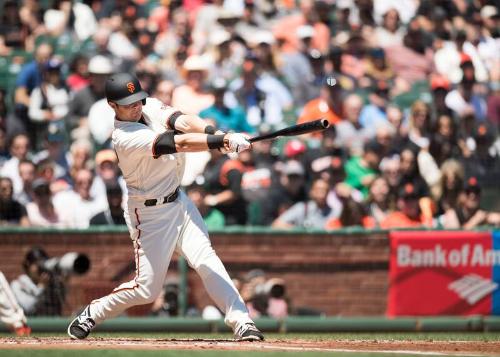 Christian Arroyo Batting photograph, 2017 April 27