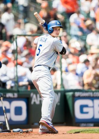 Corey Seager on Deck photograph, 2017 April 27