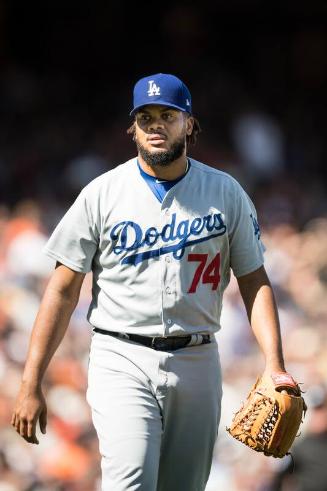 Kenley Jansen on the Field photograph, 2017 April 27