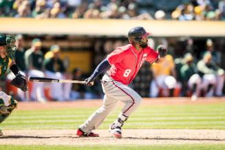 Brian Goodwin Batting photograph, 2017 June 03