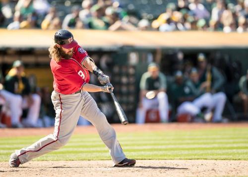 Jayson Werth Batting photograph, 2017 June 03