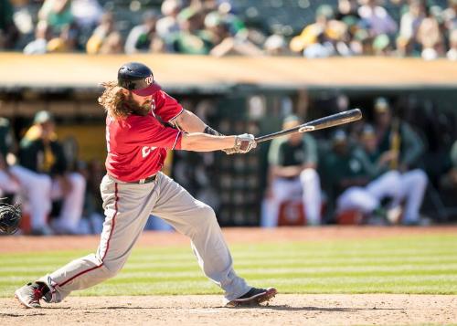 Jayson Werth Batting photograph, 2017 June 03