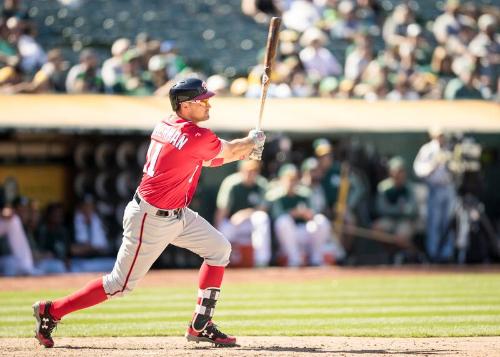 Ryan Zimmerman Batting photograph, 2017 June 03