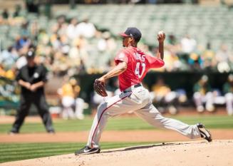 Joe Ross Pitching photograph, 2017 June 03