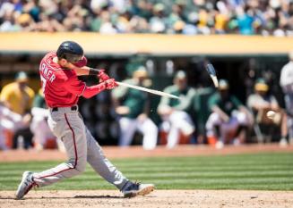 Trea Turner Batting photograph, 2017 June 03