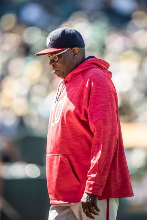 Dusty Baker on the Field photograph, 2017 June 03