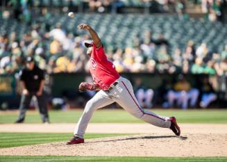 Enny Romero Pitching photograph, 2017 June 03