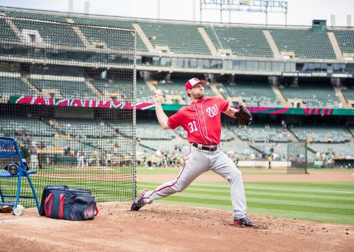 Max Scherzer Pitching photograph, 2017 June 03