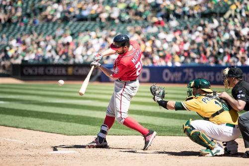 Daniel Murphy Batting photograph, 2017 June 03