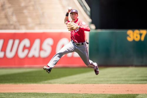 Trea Turner Throwing photograph, 2017 June 04