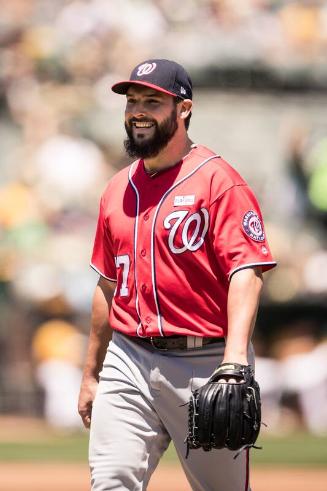 Tanner Roark on the Field photograph, 2017 June 04