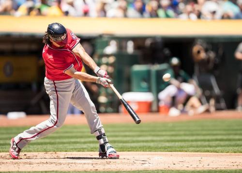 Anthony Rendon Batting photograph, 2017 June 04