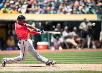 Michael Taylor Batting photograph, 2017 June 04