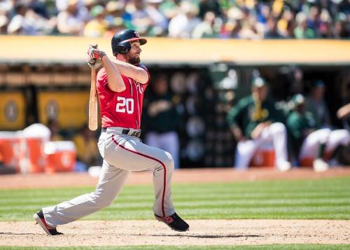 Daniel Murphy Batting photograph, 2017 June 04