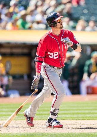 Matt Wieters Batting photograph, 2017 June 04