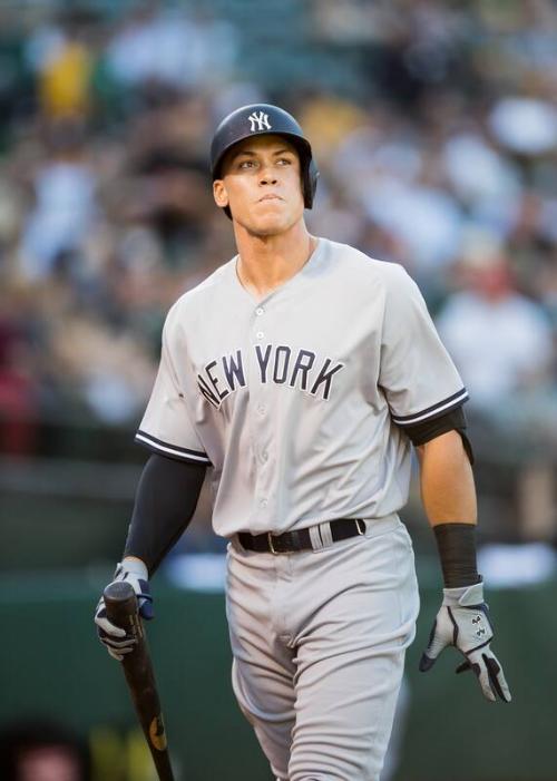 Aaron Judge on the Field photograph, 2017 June 16