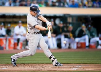 Matt Holliday Batting photograph, 2017 June 16