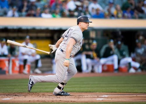 Matt Holliday Batting photograph, 2017 June 16