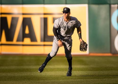 Aaron Judge Throwing photograph, 2017 June 16