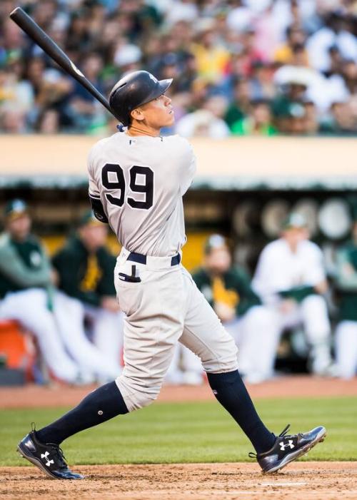 Aaron Judge Batting photograph, 2017 June 16