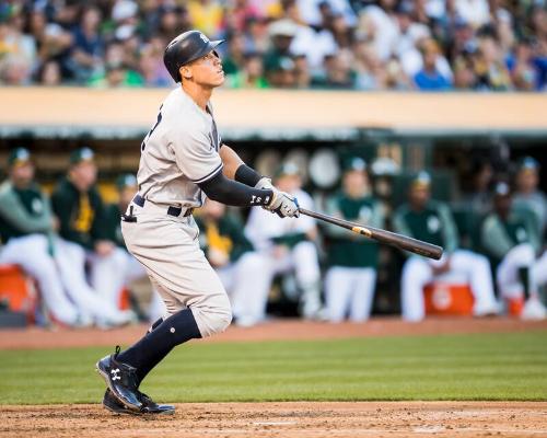 Aaron Judge Batting photograph, 2017 June 16