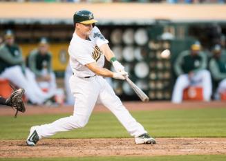 Matt Chapman Batting photograph, 2017 June 16