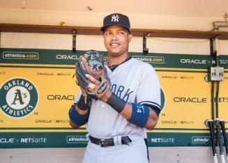 Starlin Castro in the Dugout photograph, 2017 June 16