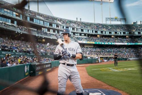 Aaron Judge on Deck photograph, 2017 June 16