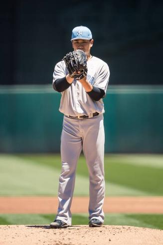 Masahiro Tanaka Pitching photograph, 2017 June 17