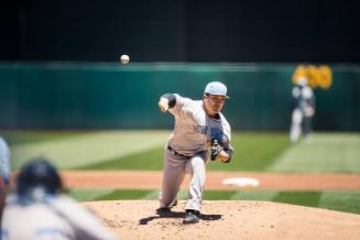 Masahiro Tanaka Pitching photograph, 2017 June 17