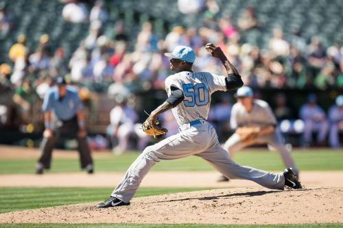 Domingo German Pitching photograph, 2017 June 17