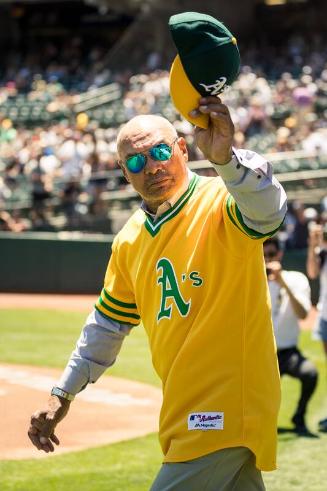 Reggie Jackson on the Field photograph, 2017 June 17