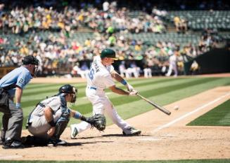 Matt Chapman Batting photograph, 2017 June 17