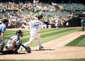 Matt Chapman Batting photograph, 2017 June 17