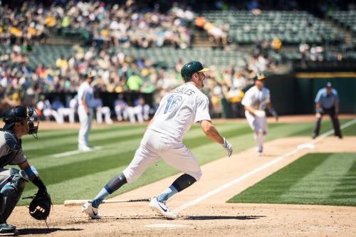 Adam Rosales Baserunning photograph, 2017 June 17