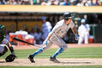 Brett Gardner Batting photograph, 2017 June 18