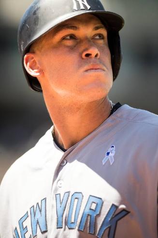 Aaron Judge on the Field photograph, 2017 June 18