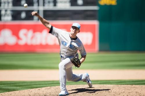 Chad Green Pitching photograph, 2017 June 18