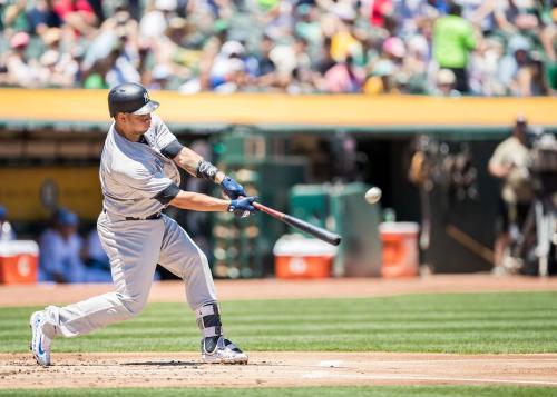 Gary Sanchez Batting photograph, 2017 June 18