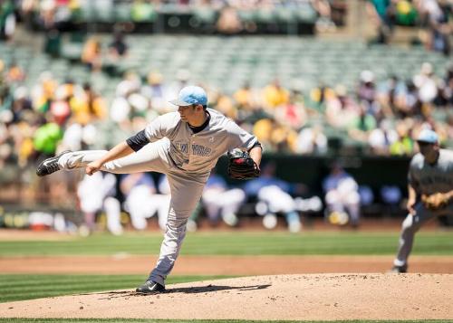 Luis Cessa Pitching photograph, 2017 June 18