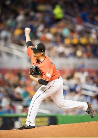 Tom Koehler Pitching photograph, 2017 April 30