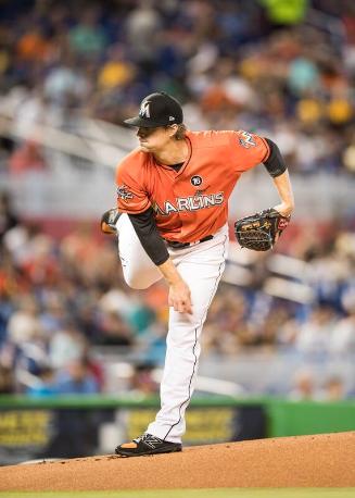 Tom Koehler Pitching photograph, 2017 April 30